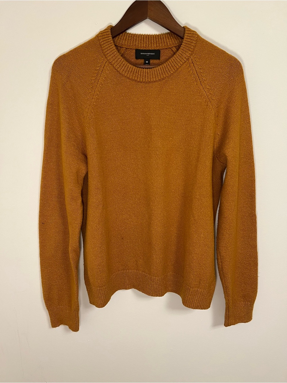 Banana Republic Men’s Crewneck Sweater - Mustard Yellow